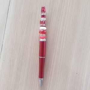 Red Beaded Pen